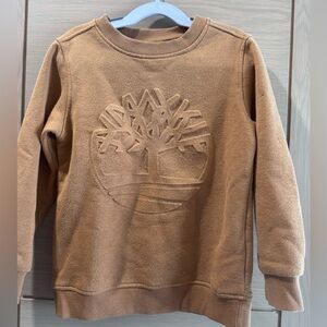 Timberland Boy’s Tan Crewneck Sweater